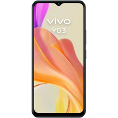 Smartphone Vivo Y03 Écran 6,56" - 4 Go - 128 Go - Appareil photo 13 Mpx - Batterie 5000 mAh - Prend en charge la charge 15 W - C
