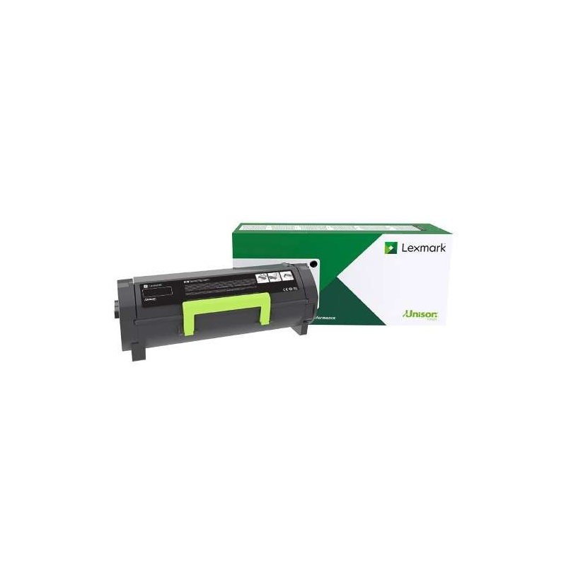 Cartouche de toner noire originale Lexmark 56F2H0E - 56F2H0E