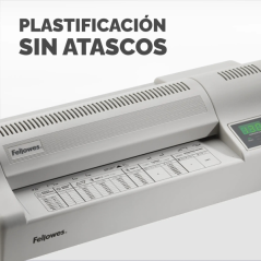 Fellowes Proteus Plastificadora A3 - Uso en Caliente y Frio - 6 Rodillos - Temperatura y Velocidad Regulable - Fundas hasta 250