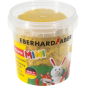 Pack Mini Kids Eberhard Faber avec 4 pots de 140 g de pâte à modeler - 97 % d'ingrédients naturels - Couleurs blanc, jaune, roug