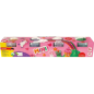 Pack Mini Kids Eberhard Faber avec 4 pots de 100 g de pâte à modeler - 97 % d'ingrédients naturels - Couleurs vives orange, viol
