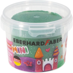 Pack Mini Kids Eberhard Faber avec 4 pots de 100 g de pâte à modeler - 97 % d'ingrédients naturels - Couleurs vives orange, viol