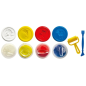Pack Mini Kids Eberhard Faber avec 4 pots de 50 g de pâte à modeler + 2 outils - 90 % d'ingrédients naturels - Facile à nettoyer