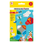 Pack Mini Kids Eberhard Faber avec 4 pots de 50 g de pâte à modeler + 2 outils - 90 % d'ingrédients naturels - Facile à laver -