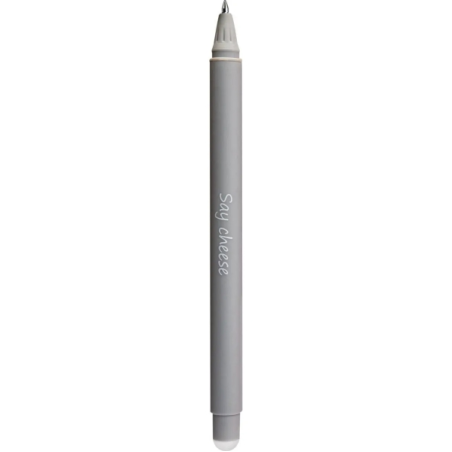 LOT de 6 Eberhard Faber Animal Efface-le ! Stylo à encre gel bleu effaçable - Course de 0,7 mm - Toucher doux - Motif souris