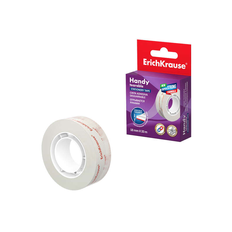 Erichkrause Easy Tear Ruban adhésif pratique 18 ? 33 ?