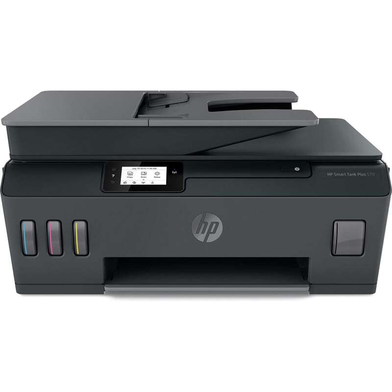 Imprimante couleur Wi-Fi multifonction HP Smart Tank Plus 570, 11 ppm