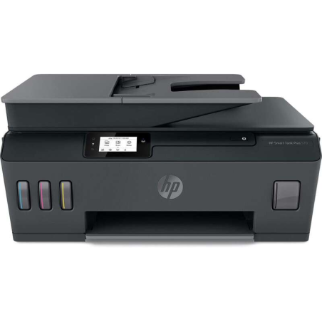 Imprimante couleur Wi-Fi multifonction HP Smart Tank Plus 570, 11 ppm
