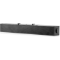Barre de son HP S101 pour moniteur - 2,5 W RMS - Connexion USB Plug and Play - Réponse en fréquence : 140 Hz - 20 kHz - Entrée l