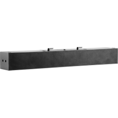 Barre de son HP S101 pour moniteur - 2,5 W RMS - Connexion USB Plug and Play - Réponse en fréquence : 140 Hz - 20 kHz - Entrée l