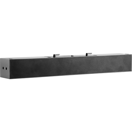 Barre de son HP S101 pour moniteur - 2,5 W RMS - Connexion USB Plug and Play - Réponse en fréquence : 140 Hz - 20 kHz - Entrée l