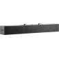 Barre de son HP S101 pour moniteur - 2,5 W RMS - Connexion USB Plug and Play - Réponse en fréquence : 140 Hz - 20 kHz - Entrée l