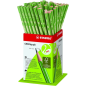 Coffret Stabilo GREENgraph avec 60 crayons graphite - Mine HB 2,2 mm - Bois 100 % issu de forêts gérées durablement - Corps vert