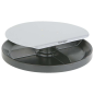 Kensington Smartfit Swivel Stand - Organiseur rotatif - Prend en charge les écrans jusqu'à 18,5 kg - Réglable en hauteur - Gris