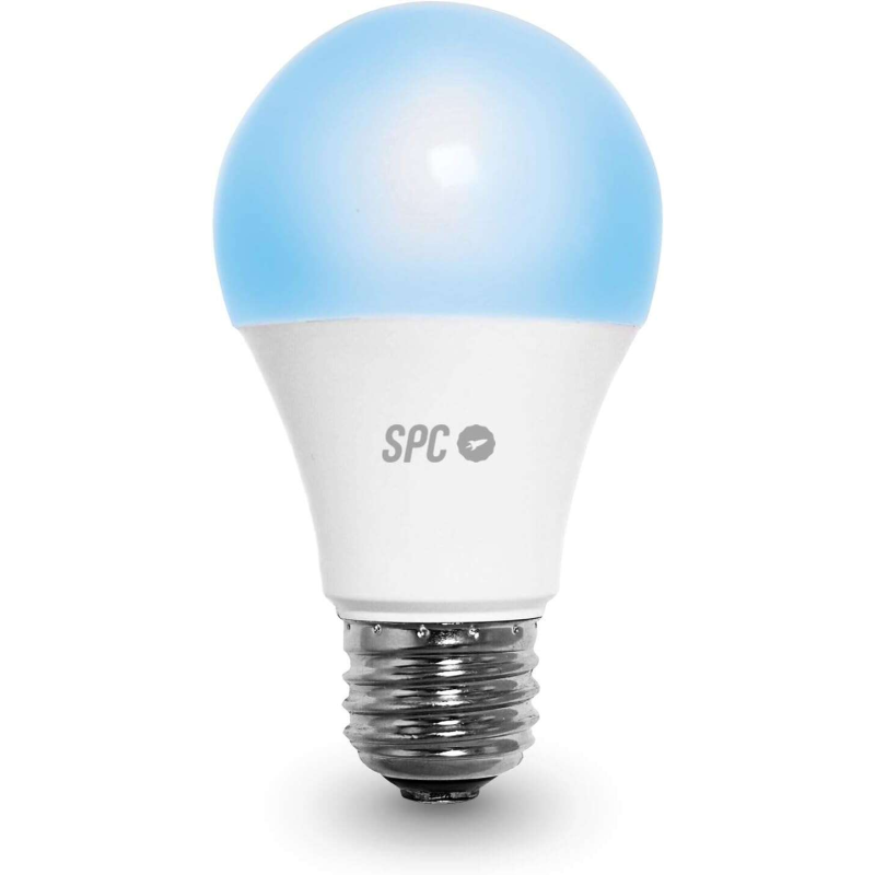 Ampoule Led SPC Aura 1050 Dimmable Wi-Fi E27 - Environnements personnalisables - Contrôle depuis l'application SPC Iot - Compati