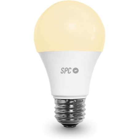 Ampoule Led SPC Aura 1050 Dimmable Wi-Fi E27 - Environnements personnalisables - Contrôle depuis l'application SPC Iot - Compati