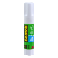 LOT de 30 Présentoir Scotch de 30 bâtons de colle solide 8 g - Couleur transparente