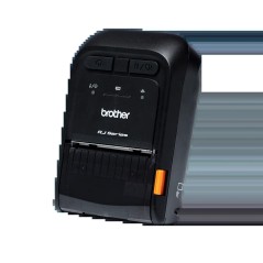 Imprimante d'étiquettes thermique portable Brother RJ-2035B Bluetooth MFI et USB - Résolution 203dpi - Vitesse 101mms - Couleur