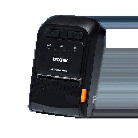 Imprimante d'étiquettes thermique portable Brother RJ-2035B Bluetooth MFI et USB - Résolution 203dpi - Vitesse 101mms - Couleur