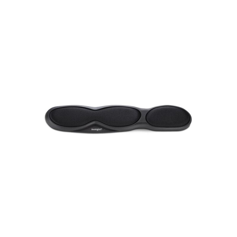Repose-poignets Kensington en gel pour clavier - Répartition uniforme du poids et de la pression - Noir