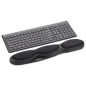 Repose-poignets Kensington en gel pour clavier - Répartition uniforme du poids et de la pression - Noir