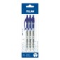 Stylo bille rétractable bleu 1mm lot de 3 Milan P1 Stylo bille rétractable bleu 1mm lot de 3 Milan P1
