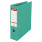Classeur à levier Esselte Colour'Breeze A4 - Dos 75 mm - Œillet et anneau - Capacité 500 feuilles - Vert