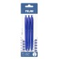 Stylos bille rétractables Milan P1 Touch bleu x3 Stylos bille rétractables Milan P1 Touch bleu x3