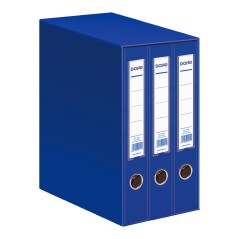 ✅ Dohe Archicolor Module de 3 Classeurs à Levier avec Rado - Dos étroit - Format Folio - Carton Ligné - Color en stock
