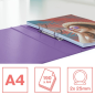 Classeur à anneaux Esselte Colour'Breeze 25 mm A4 - Dos 42 mm - Capacité 190 feuilles - Lavande