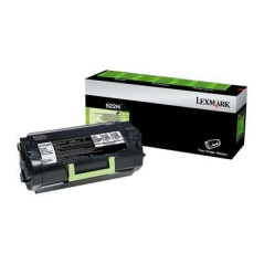 Lexmark MX710/MX711/MX810/MX811/MX812 Cartouche de toner noir d'origine - 62D2H00/622H