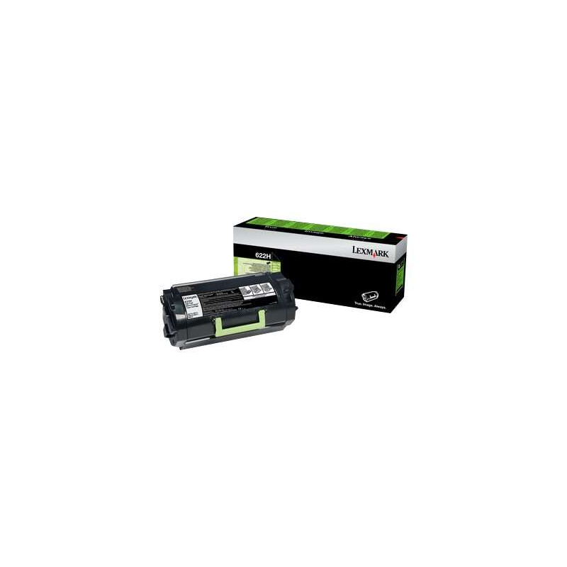 Lexmark MX710/MX711/MX810/MX811/MX812 Cartouche de toner noir d'origine - 62D2H00/622H