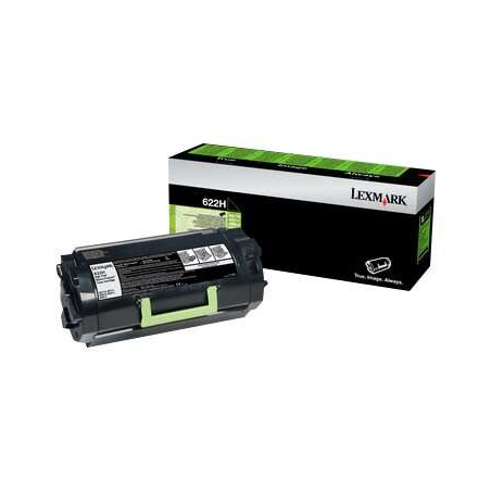 Lexmark MX710/MX711/MX810/MX811/MX812 Cartouche de toner noir d'origine - 62D2H00/622H