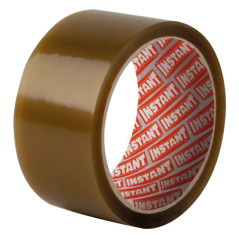 LOT de 6 Ruban d'emballage Instant Classic 50 mm x 66 mètres - En polypropylène - Marron
