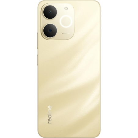 Realme Note 70T Smartphone Écran Amoled 6,75" - 90 Hz - 4 Go - 256 Go - Batterie 6000 mAh - Couleur Or