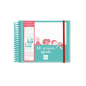 Agenda enfant Finocam 0,2 - 1 jour par page - 160 x 130 mm - Couverture en polypropylène - Papier 90 g/m² - Reliure spirale plas