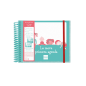 Agenda enfant Finocam 2 jours non daté en catalan - 1 jour par page - 160 x 130 mm - Couverture en polypropylène - Papier 90 g/m