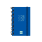 Agenda scolaire à spirale Finocam 26/27 en catalan - Agenda hebdomadaire horizontal - Format E3 - 79 x 127 mm - Couverture en po