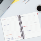 Agenda scolaire Finocam Espir 26/27 - 1 jour par page - Format E10 - 155 x 212 mm - Couverture en polypropylène - Papier 70 g/m²