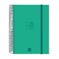 Agenda scolaire Finocam Espir 26/27 en catalan - 1 jour par page - Format E10 - 155 x 212 mm - Couverture en polypropylène - Pap