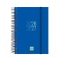 Agenda scolaire Finocam Espir 26/27 - 1 jour par page - Format E8 - 120 x 171 mm - Couverture en polypropylène - Papier 70 g/m²