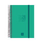 Agenda scolaire Finocam Espir 26/27 en catalan - 1 jour par page - Format E8 - 120 x 171 mm - Couverture en polypropylène - Papi