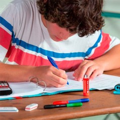 stylo bille bleu Milan étudiant