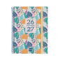 Agenda scolaire Finocam 26/27 - Vue hebdomadaire horizontale - Format A4 - 155 x 212 mm - Couverture en polypropylène - Papier 8