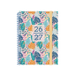 Agenda scolaire Finocam 26/27 en catalan - Vue hebdomadaire horizontale - Format 8vo - 120 x 164 mm - Couverture en polypropylèn