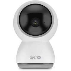 Caméra de surveillance Wifi SPC Lares 360 - Rotation 360º - Full HD 1080P - Suivi des personnes - Vision nocturne - Design discr