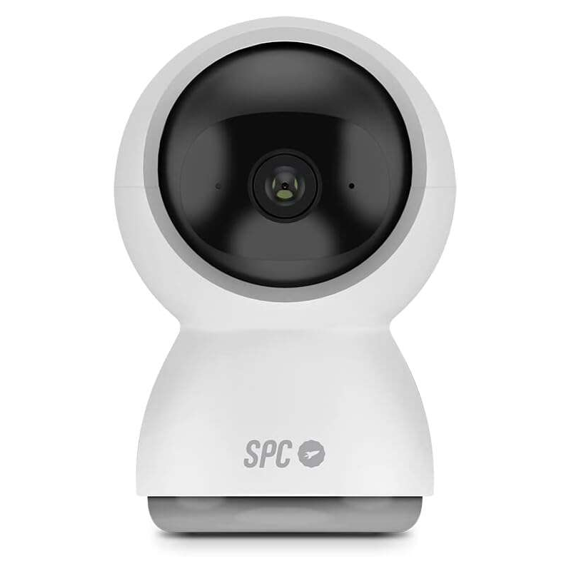 Caméra de surveillance Wifi SPC Lares 360 - Rotation 360º - Full HD 1080P - Suivi des personnes - Vision nocturne - Design discr