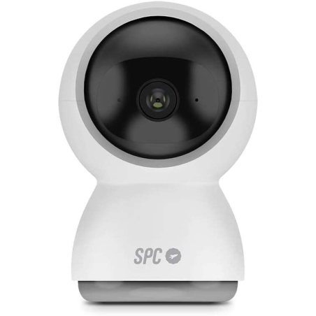 Caméra de surveillance Wifi SPC Lares 360 - Rotation 360º - Full HD 1080P - Suivi des personnes - Vision nocturne - Design discr