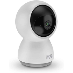 Caméra de surveillance Wifi SPC Lares 360 - Rotation 360º - Full HD 1080P - Suivi des personnes - Vision nocturne - Design discr