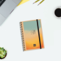 Agenda scolaire Finocam Espir 26/27 - Vue hebdomadaire horizontale - Format E8 - 120 x 171 mm - Couverture en polypropylène - Pa